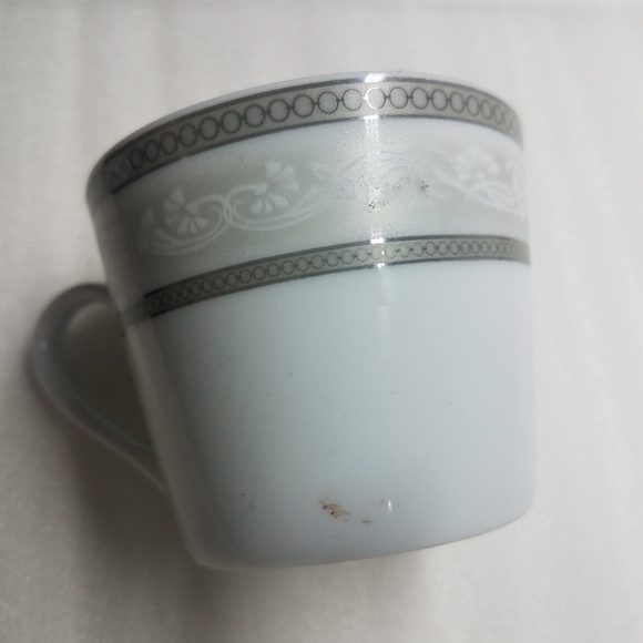 Alpine Cuisine Fine Porcelain 10pc Teacup and Saucer Set - Picture 12 of 12